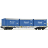 Roco 6600234 Wagon towarowy platforma kontenerowy Sgns, AAE H0